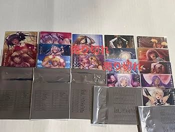 Amazon.co.jp: 対魔忍イラストカード15枚セット(ノーマル11枚、4枚